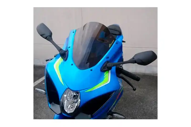 Exclusivo Cúpula / Parabrisa Bullster Doble Burbuja 32cm Negro Ahumado | Suzuki GSX-R 1000 2017-2018