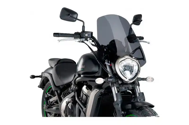 Cúpula / Parabrisa Puig Touring New Generation Naked Ahumado Oscuro | Kawasaki Vulcan 650 S 2015-2017 Mejor Precio