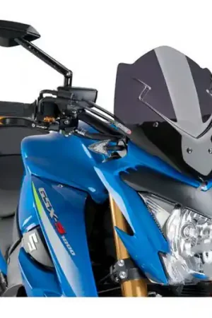Promoción Cúpula / Parabrisa Puig Sport New Generation Naked Ahumado Oscuro | Suzuki GSX-S 1000 / GSX-S 1000 A ...