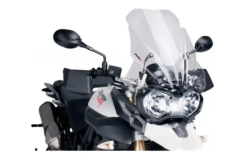 A Buen Precio Cúpula / Parabrisa Puig Touring Transparente | Triumph Tiger 800 / Tiger 800 XC ...