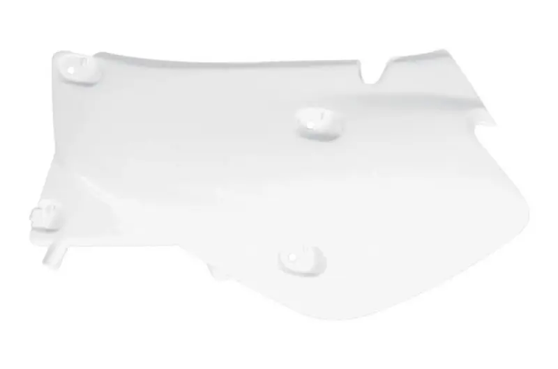 Máxima Calidad Tapa lateral trasera izquierda UFO Blanco | Honda XR 650 R 2000-2007