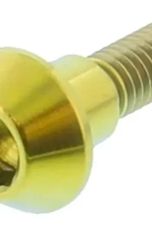 Tornillo de disco de freno delantero Pro Bolt M6x1.00 20mm Titanio Oro Oferta Limitada