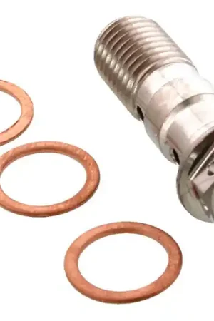 Tornillo banjo doble Pro Bolt M10x1.25 Titanio Racing Envío Gratis