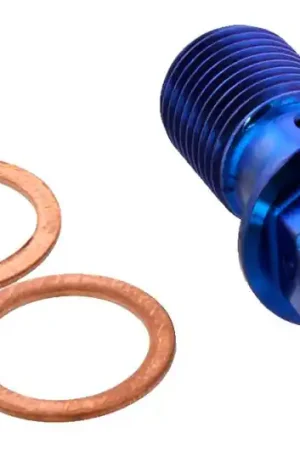 Bestseller Tornillo banjo simple Pro Bolt M10x1.00 Titanio Racing Azul