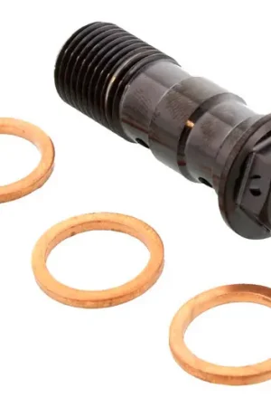 Tornillo banjo doble Pro Bolt M10x1.00 Titanio Racing Negro Más Vendido