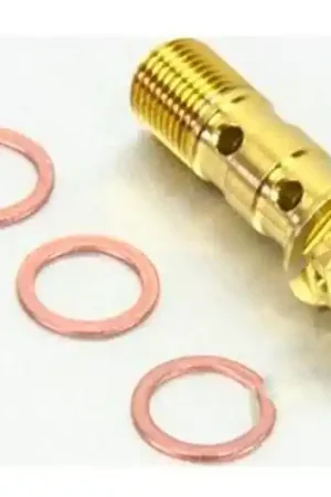 Tornillo banjo doble Pro Bolt M10x1.00 Acero Inoxidable A4 Rac Oro Mayoreo