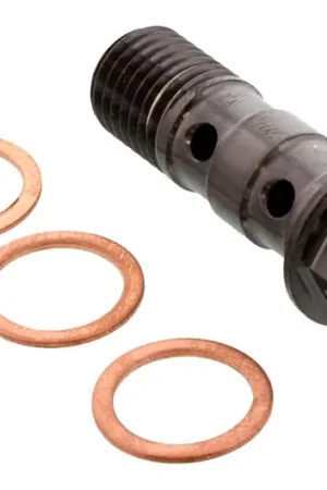 Precio Reducido Tornillo banjo doble Pro Bolt M10x1.25 Acero Inoxidable A4 Rac Negro