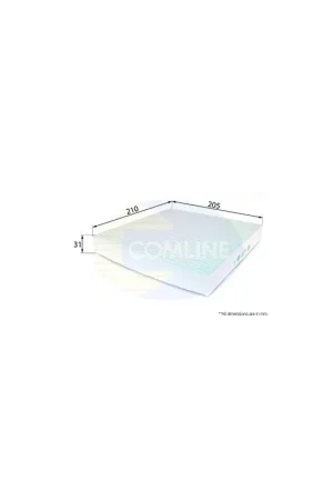 Filtro de habitáculo COMLINE EKF192 - RENAULT LAGUNA III Precio Rebajado