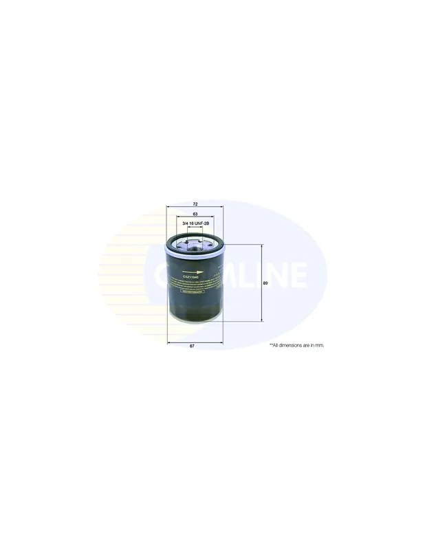 Filtro de aceite COMLINE CSZ11940 - TOYOTA RUNX Auténtico