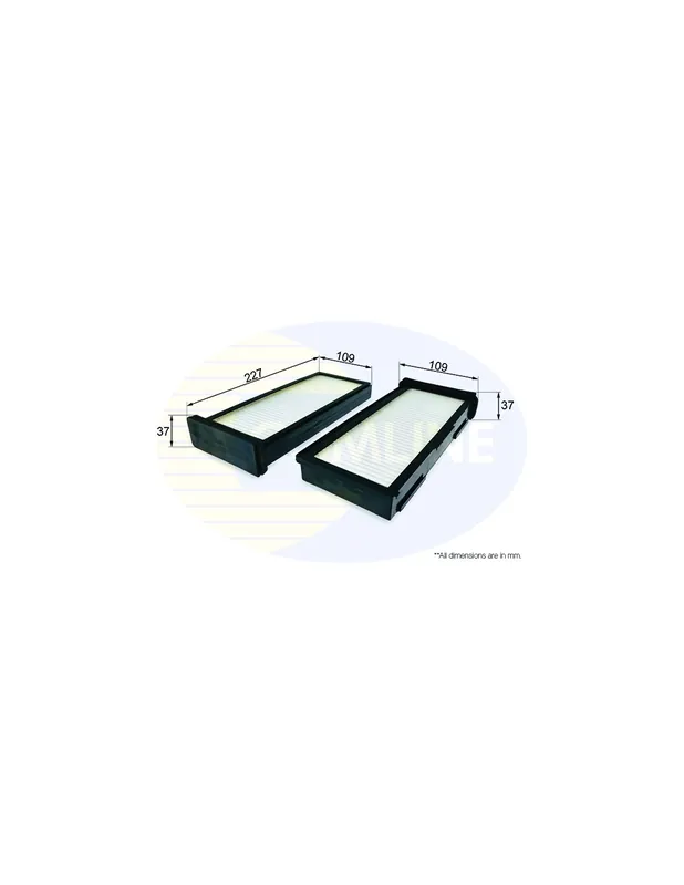 Nuevo Modelo Filtro de habitáculo COMLINE EKF195 - MITSUBISHI SHOGUN III