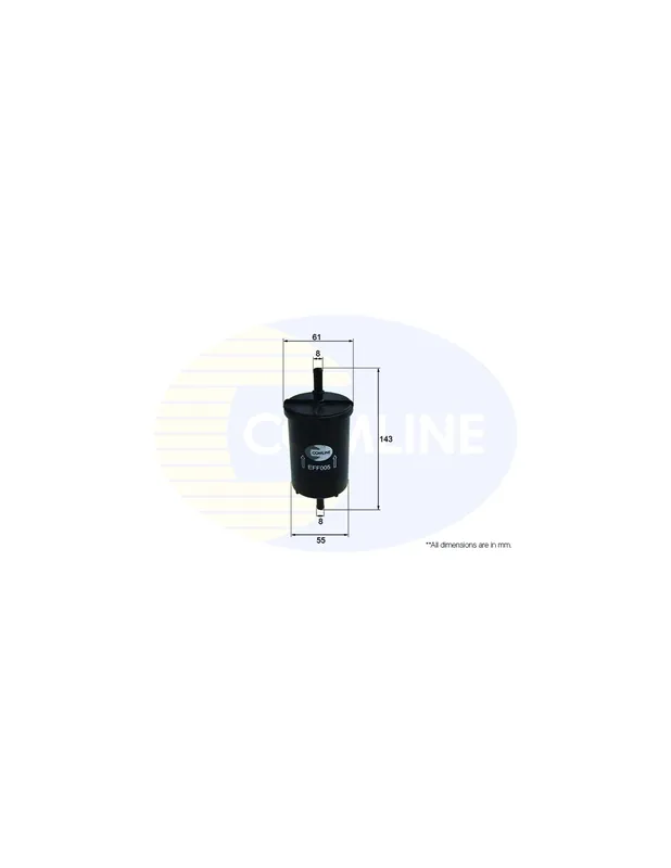 Original Filtro de combustible COMLINE EFF005 - CITROËN ZX