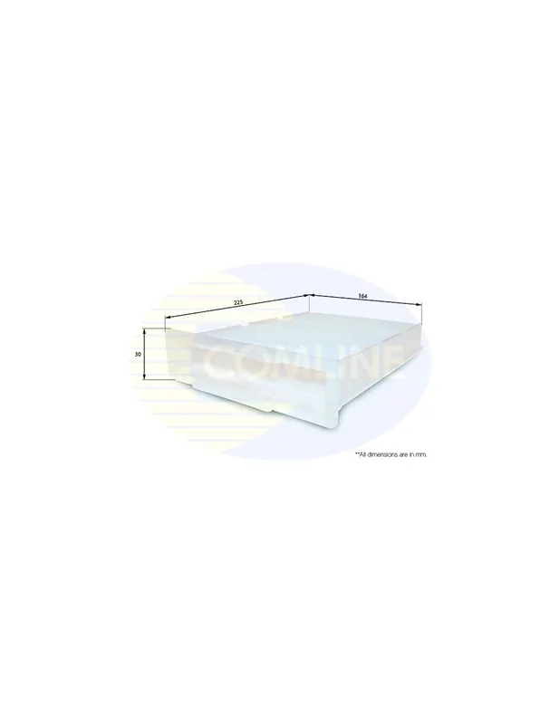 Filtro de habitáculo COMLINE EKF199 - TOYOTA AYGO Disponible Ahora