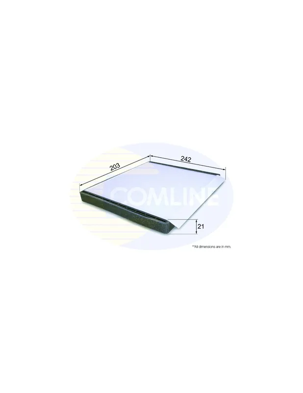 Envío Internacional Filtro de habitáculo COMLINE EKF203 - HYUNDAI AVEGA III Sedán