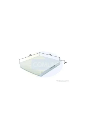 Filtro de habitáculo COMLINE EKF206 - NISSAN PRIMERA Traveller Devolución Gratuita