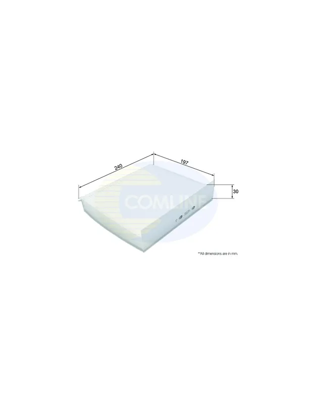 Filtro de habitáculo COMLINE EKF215 - HONDA BALLADE VIII Sedán Oferta Especial
