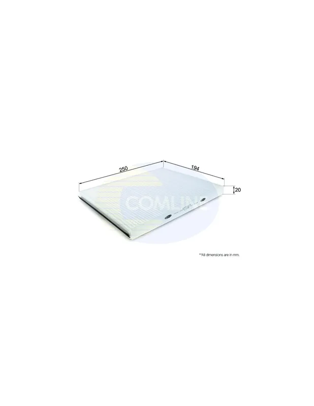 Premium Filtro de habitáculo COMLINE EKF219 - NISSAN MISTRAL II