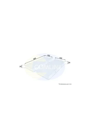 Más Vendido Filtro de habitáculo COMLINE EKF221 - NISSAN NP300 Caja/Chasis