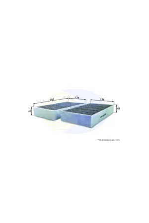 Filtro de habitáculo COMLINE EKF226A - MERCEDES-BENZ CLASE M Marca Reconocida