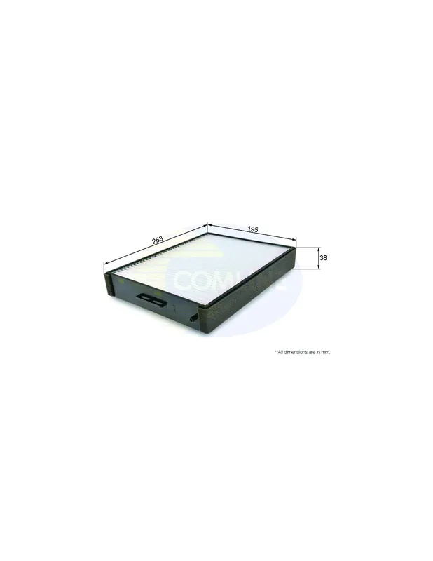 Filtro de habitáculo COMLINE EKF227 - HYUNDAI SONATA Mk II Envío Internacional