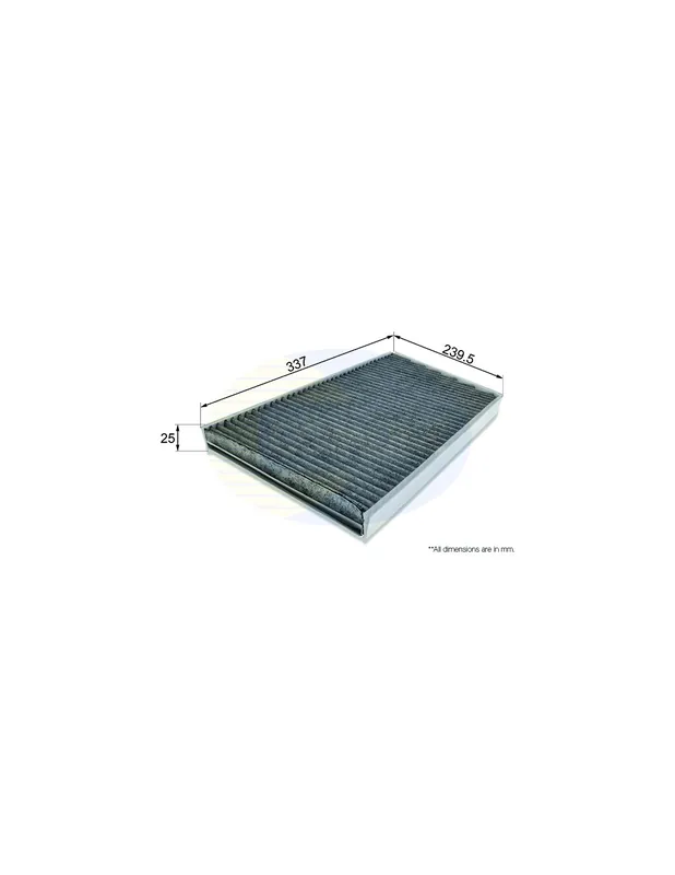 Máxima Calidad Filtro de habitáculo COMLINE EKF244A - MERCEDES-BENZ CLASE C Break