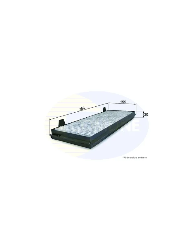 Filtro de habitáculo COMLINE EKF247A - RENAULT ESPACE Mk IV Alta Calidad