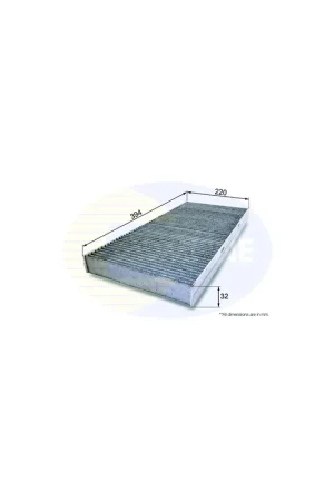 Alta Calidad Filtro de habitáculo COMLINE EKF250A - MERCEDES-BENZ CLASE B