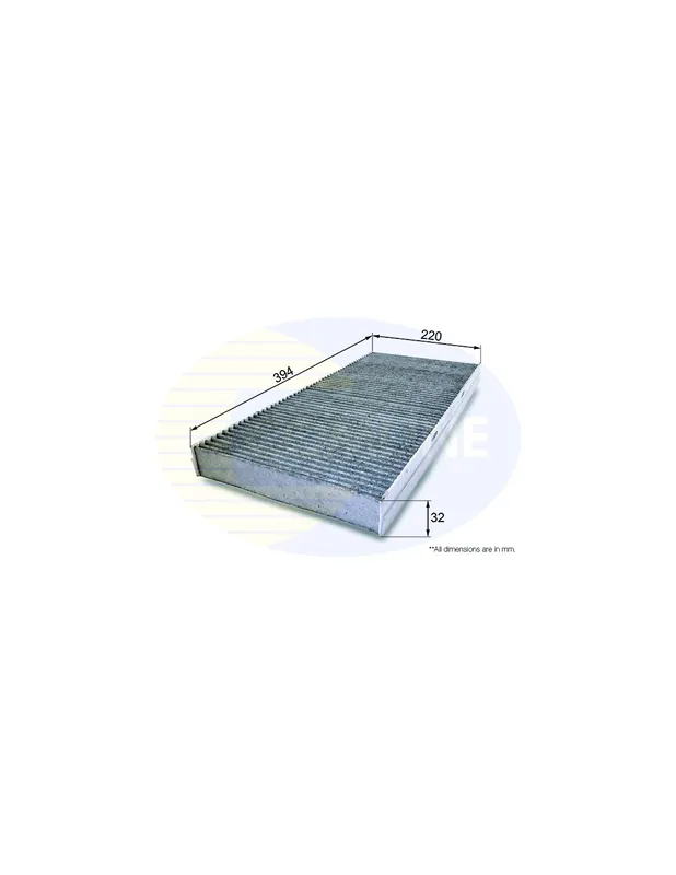 Alta Calidad Filtro de habitáculo COMLINE EKF250A - MERCEDES-BENZ CLASE B
