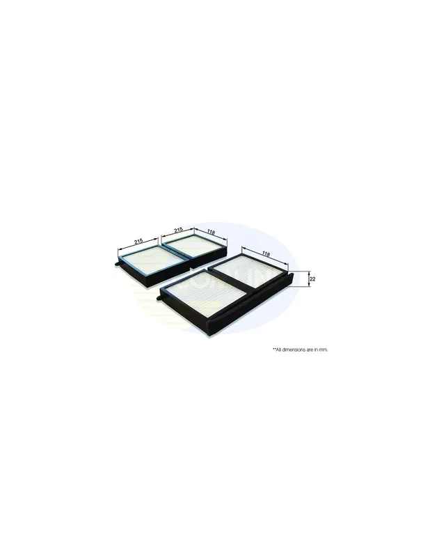 Envío Exprés Filtro de habitáculo COMLINE EKF258 - MAZDA 626 Mk V Fastback