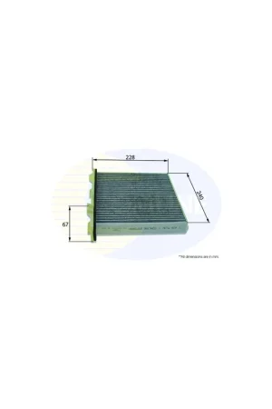 Filtro de habitáculo COMLINE EKF265A - MITSUBISHI SHOGUN II Todo terreno, abierta A Buen Precio