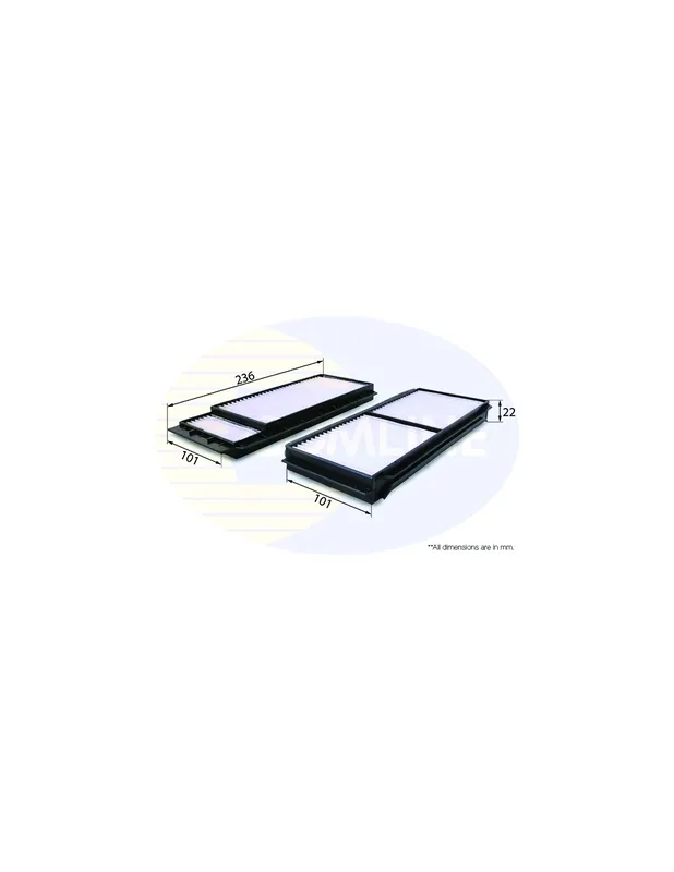 Exclusivo Filtro de habitáculo COMLINE EKF267 - MAZDA 3