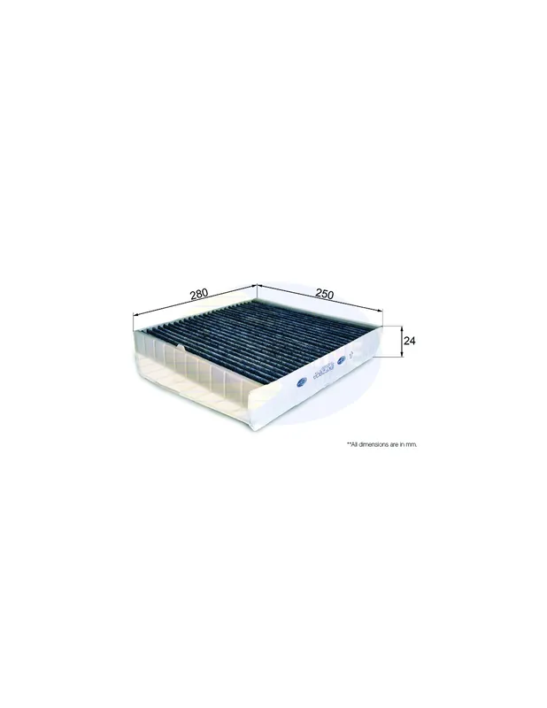 Filtro de habitáculo COMLINE EKF280A - VOLVO S80 I Sedán Súper Precio
