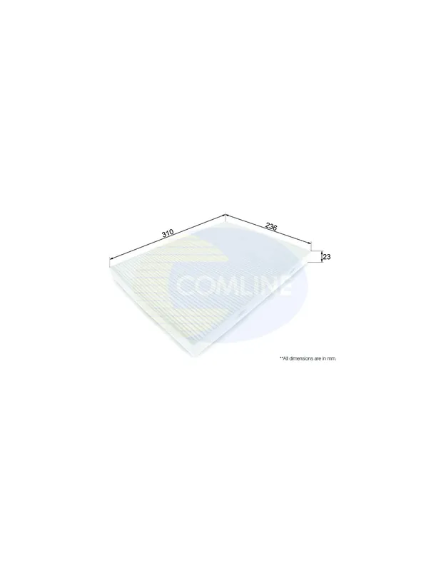 Filtro de habitáculo COMLINE EKF291 - CHRYSLER TOWN & COUNTRY V Oferta Limitada