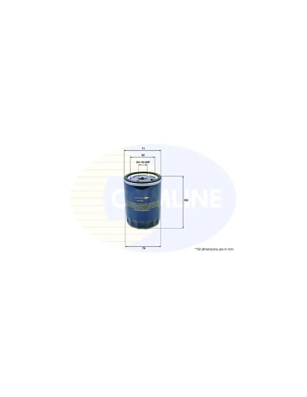 Filtro de aceite COMLINE EOF006 - FORD SIERRA De Moda