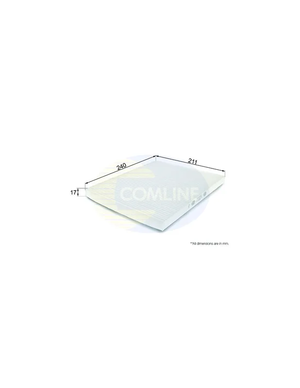Marca Reconocida Filtro de habitáculo COMLINE EKF292 - KIA SPECTRA5