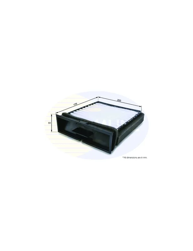 Alta Calidad Filtro de habitáculo COMLINE EKF293 - VOLVO S40 I Sedán