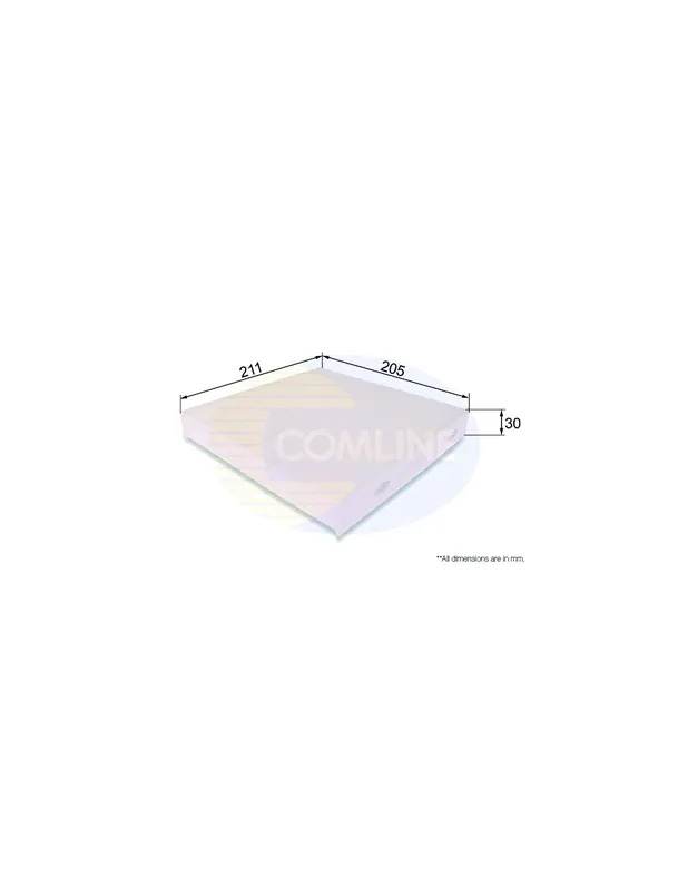 Filtro de habitáculo COMLINE EKF306 - HONDA FIT III Descuento