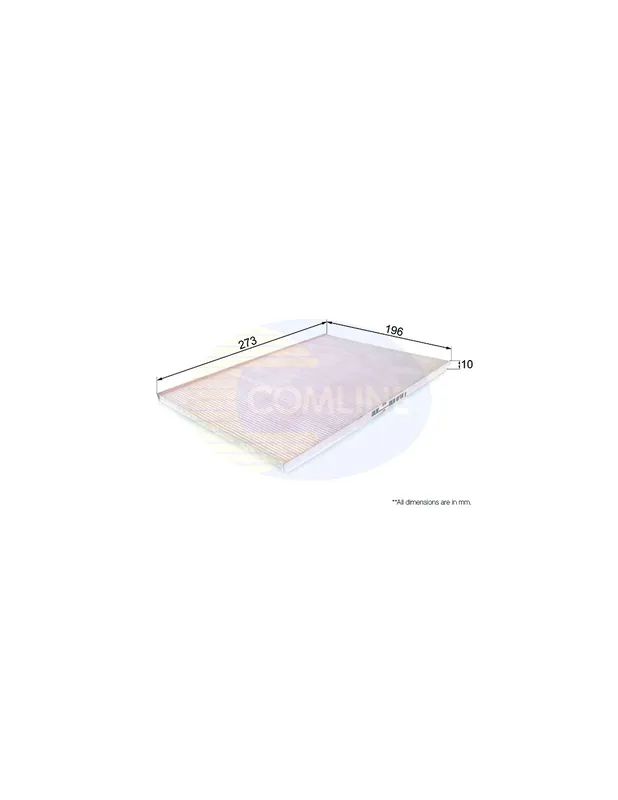 Bestseller Filtro de habitáculo COMLINE EKF314 - TOYOTA IQ