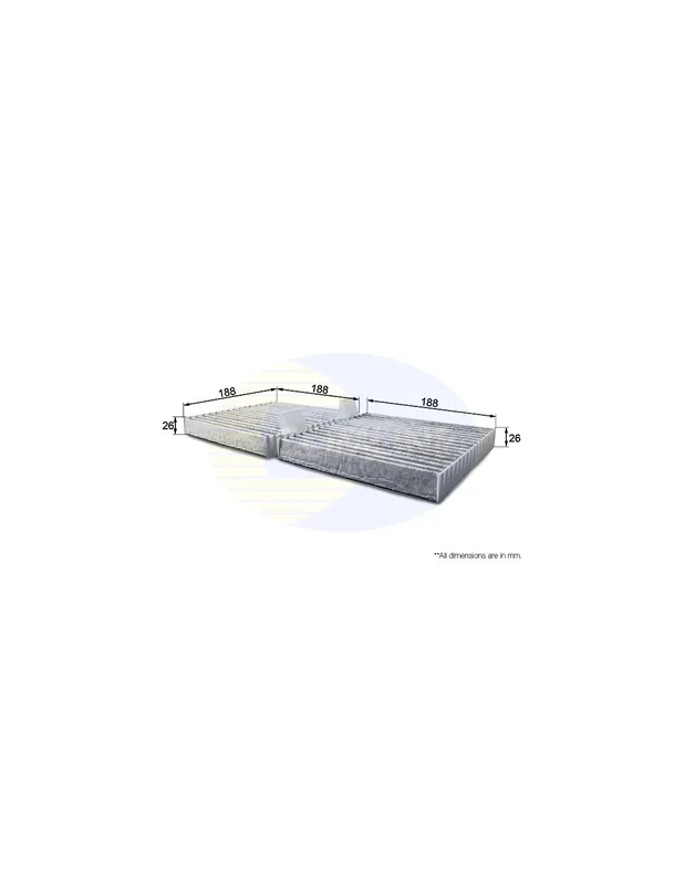 Novedad Filtro de habitáculo COMLINE EKF319A - BMW X3