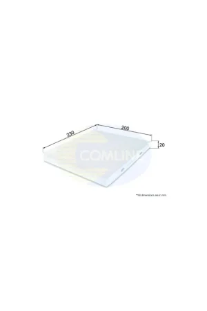 Precio De Oferta Filtro de habitáculo COMLINE EKF321 - ALFA ROMEO GIULIETTA