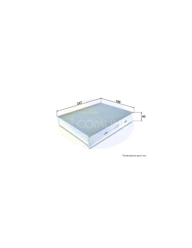 Filtro de habitáculo COMLINE EKF323 - BMW 1 Imprescindible (Must-Have)