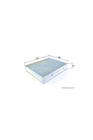 Pago Seguro Filtro de habitáculo COMLINE EKF323 - BMW 4 Coupé