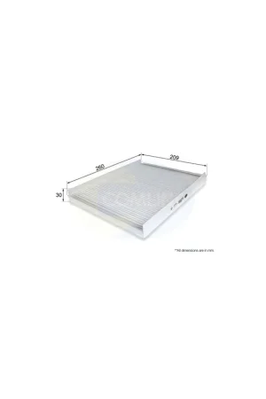Filtro de habitáculo COMLINE EKF329 - HYUNDAI SANTA FÉ II Marca Reconocida