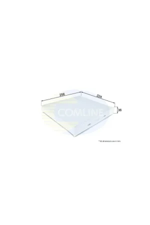 Profesional Filtro de habitáculo COMLINE EKF332 - SKODA ROOMSTER Praktik