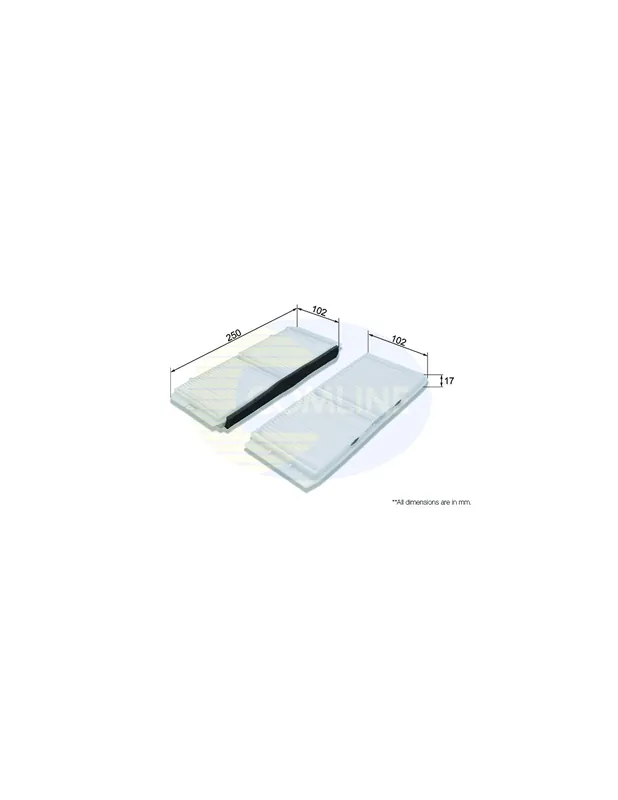 Nueva Colección Filtro de habitáculo COMLINE EKF336-2 - MAZDA 3 Sedán