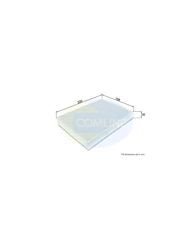 Filtro de habitáculo COMLINE EKF343 - JEEP RENEGADE Todo terreno, cerrada Pago Seguro