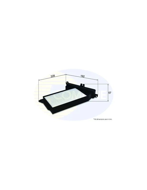 Filtro de habitáculo COMLINE EKF346 - MITSUBISHI LEGNUM VI Ranchera familiar Precio De Oferta
