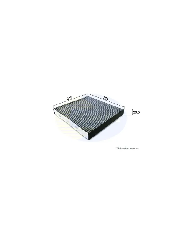Filtro de habitáculo COMLINE EKF348A - LEXUS GS Sedán Precio Rebajado