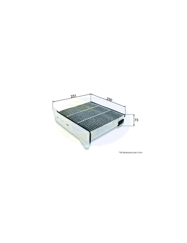 Filtro de habitáculo COMLINE EKF349A - MITSUBISHI NATIVA II Descuento