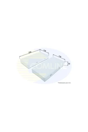 Filtro de habitáculo COMLINE EKF379-2 - BMW i3 Venta Final