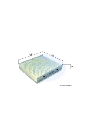 Bestseller Filtro de habitáculo COMLINE EKF380 - DACIA SANDERO II [2012 - ]
